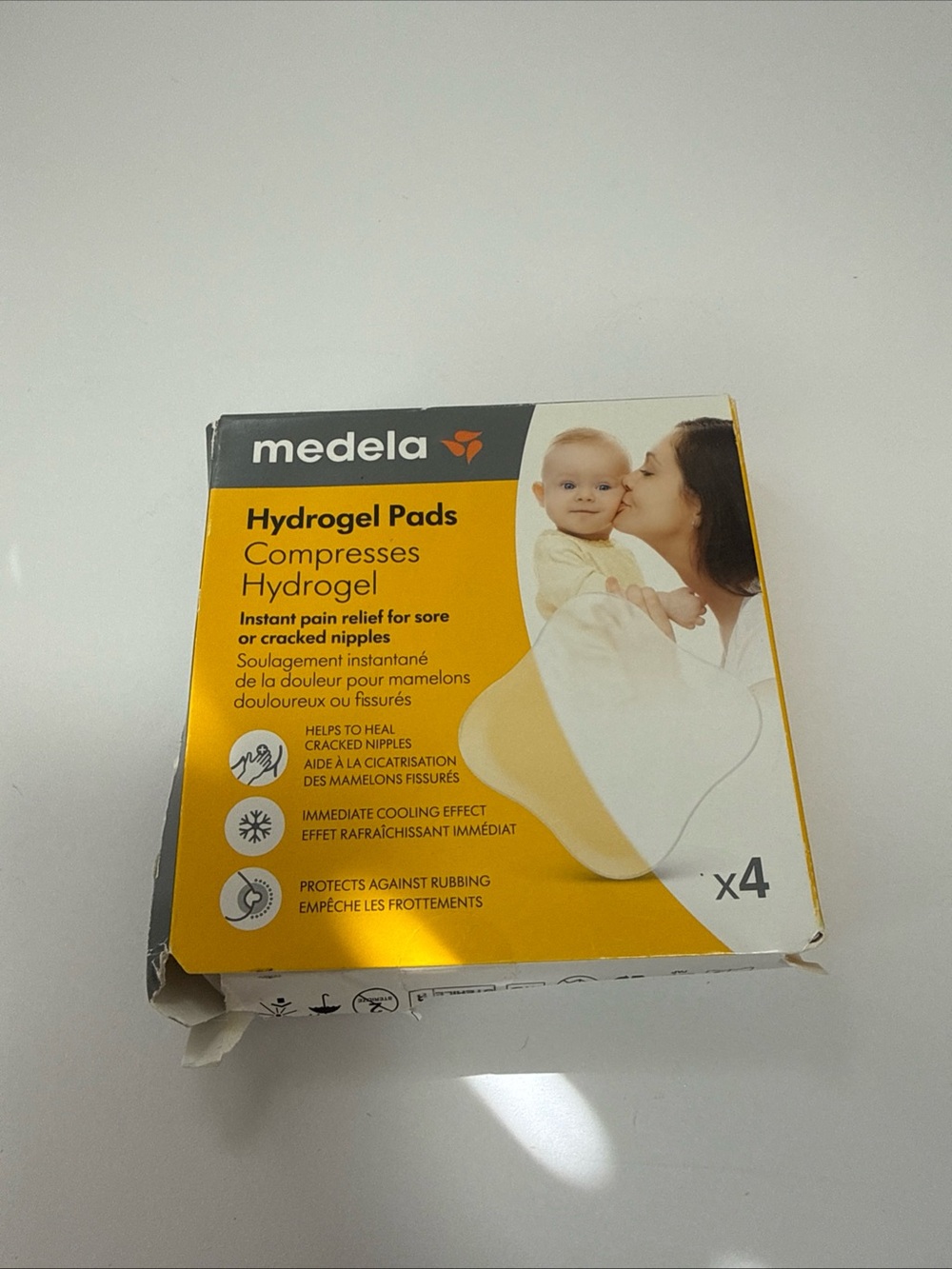 Medela Hydrogel Pads - Relief for nursing mothers Pack of 4 new in box